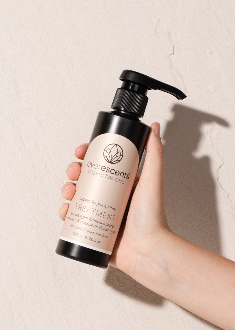 Everescents Organic Fragrance Free Treatment -235ml