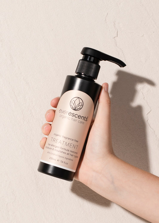 Everescents Organic Fragrance Free Treatment -235ml