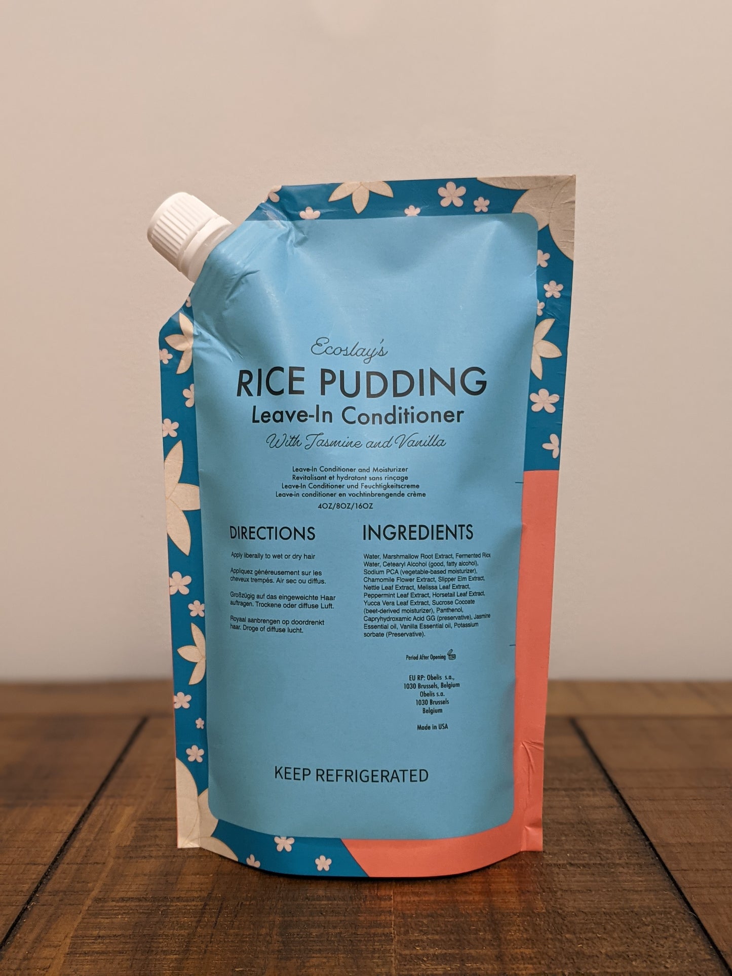 Ecoslay Rice Pudding Leave in and Moisturiser